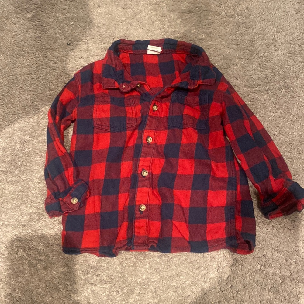 H and M baby flannel